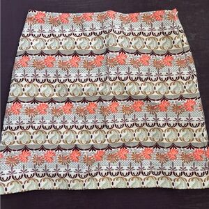Floral Patterned Skirt - Multicolor